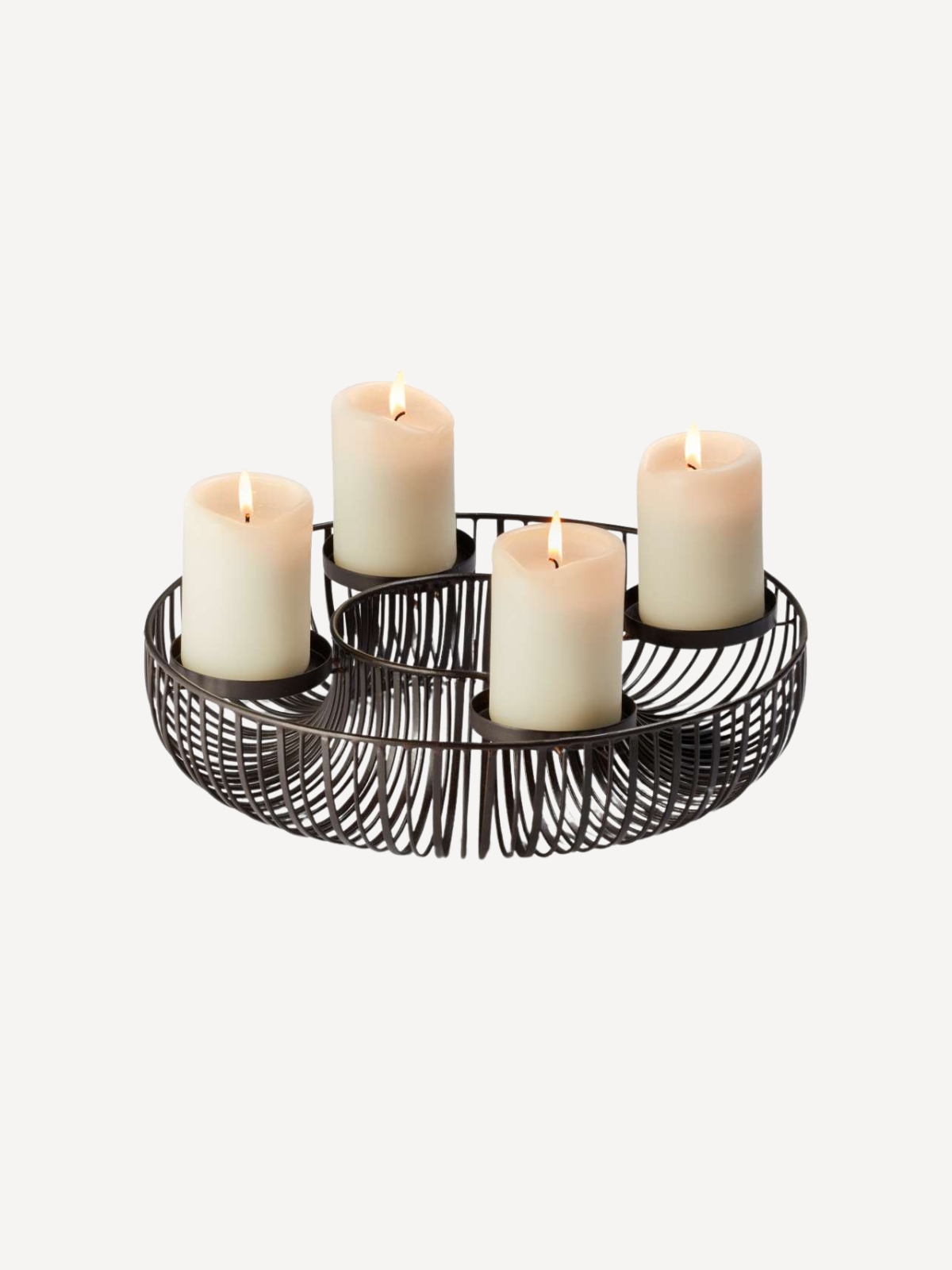 Panama candle wreath, D35