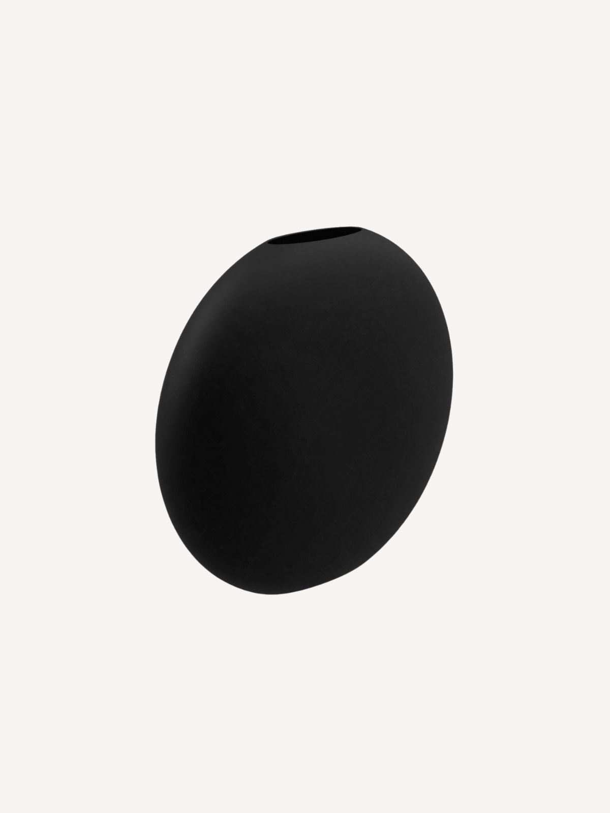 Pastille Vase, 15 cm, Schwarz Pastille Vase, 15 cm, Schwarz