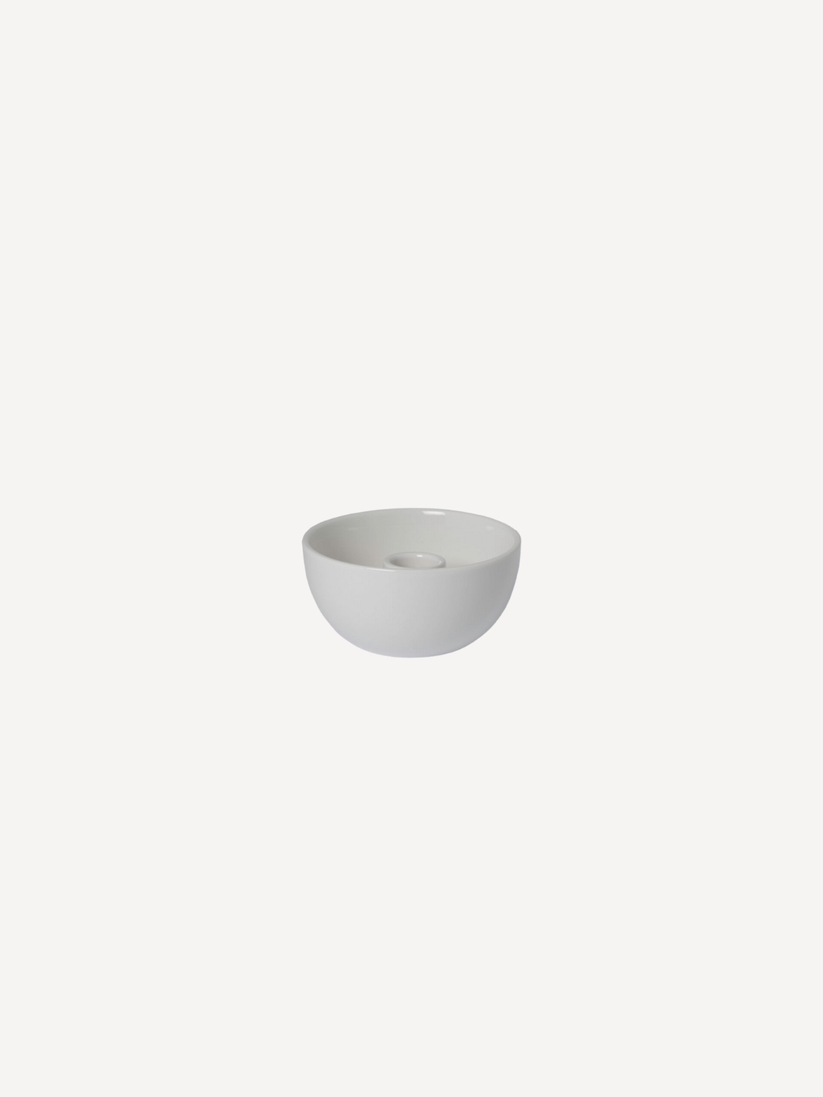 Candle Holder Lidatorp, mini, glossy white