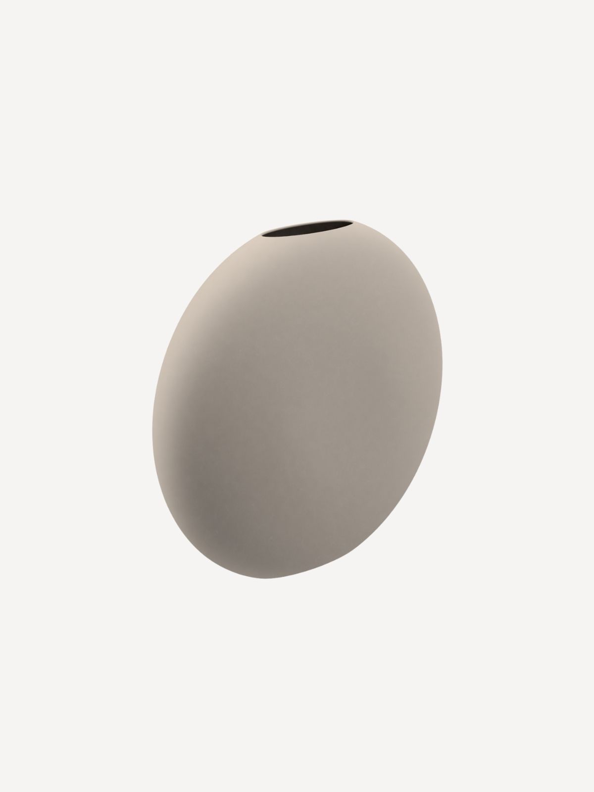 Pastille Vase, 15 cm, Sand Pastille Vase, 15 cm, Sand