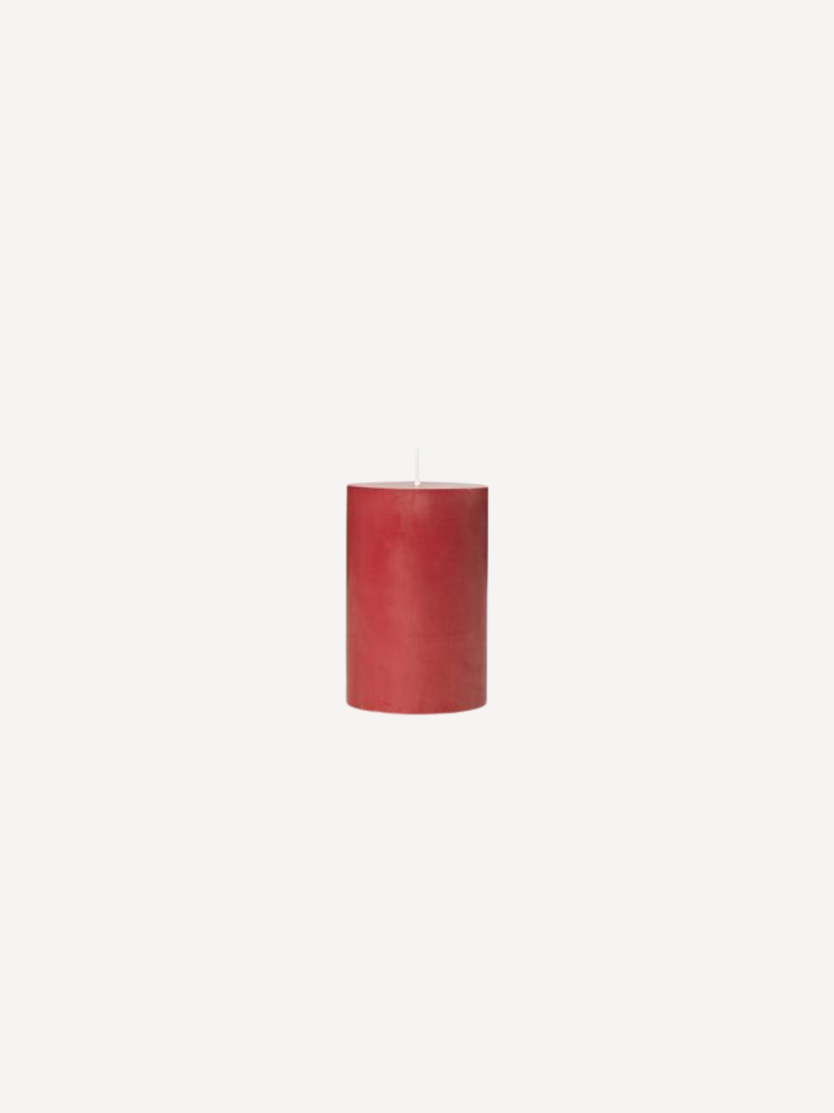 Eco Stumpenkerze,  H10, Truly Red Eco Stumpenkerze,  H10, Truly Red