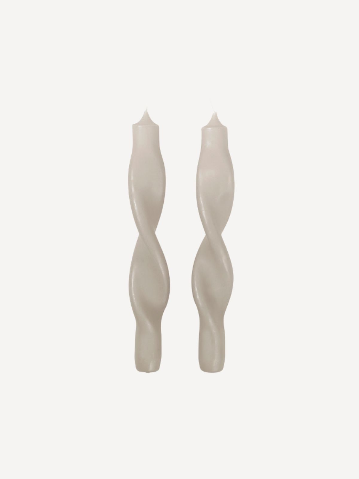 Twist Getauchte Kerze,  Rainy Day Gray Twist Getauchte Kerze,  Rainy Day Gray