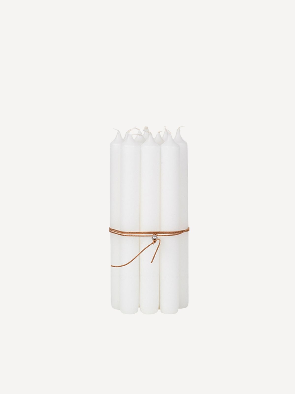Soft Getauchte Kerze, 10er Pack, Pure White Soft Getauchte Kerze, 10er Pack, Pure White