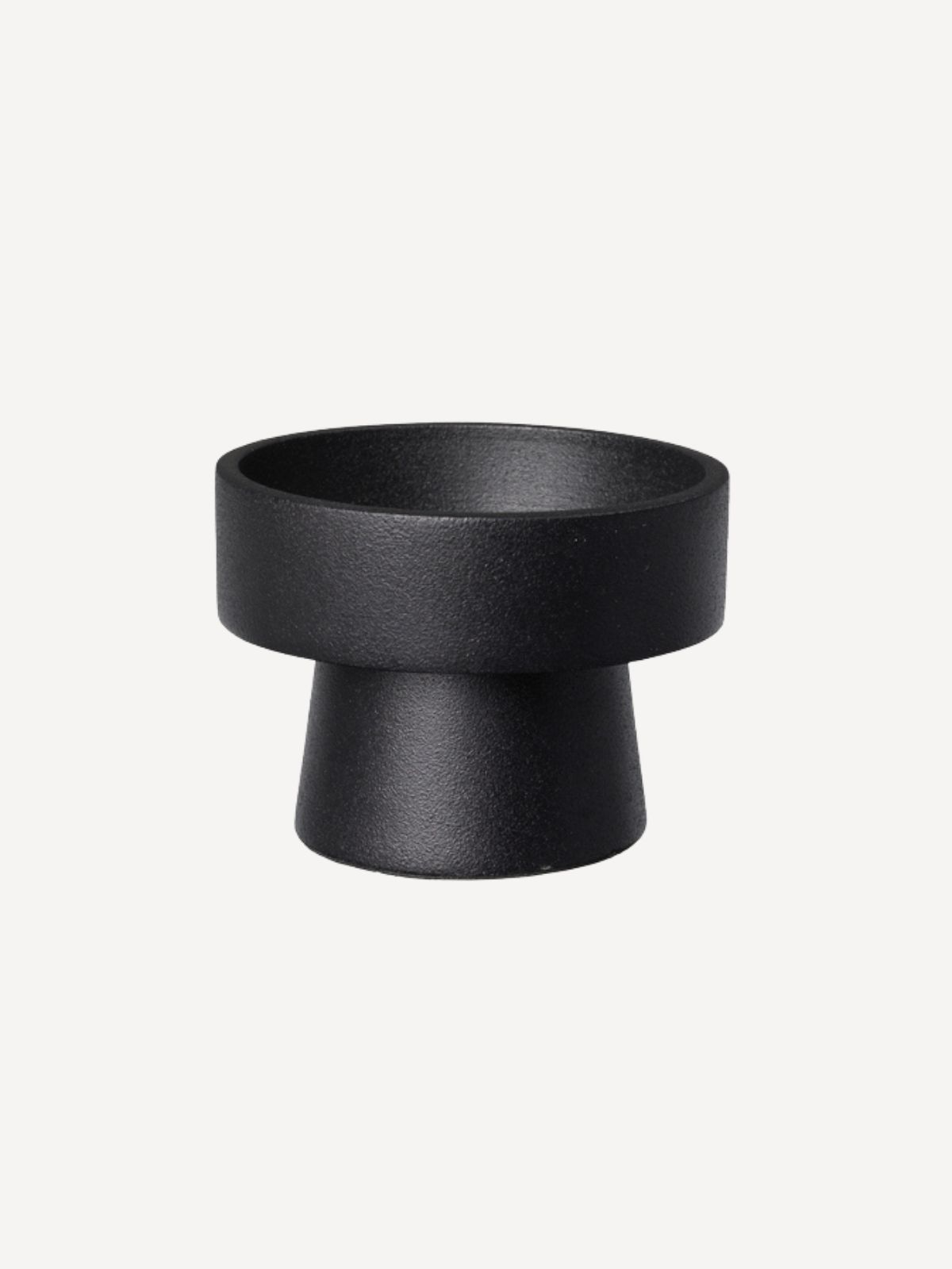 Kerzenständer Anker, Ø8 x H6 cm, Schwarz Kerzenständer Anker, Ø8 x H6 cm, Schwarz