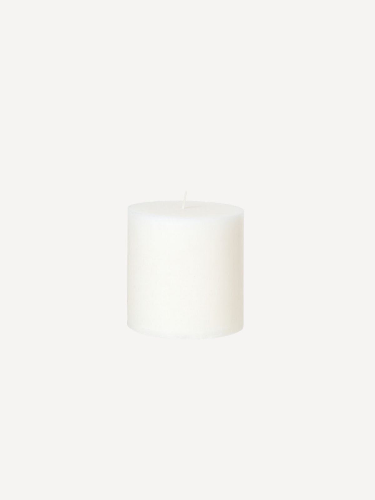 Eco Pillar Candle, D10 x H10 cm, Pure White 