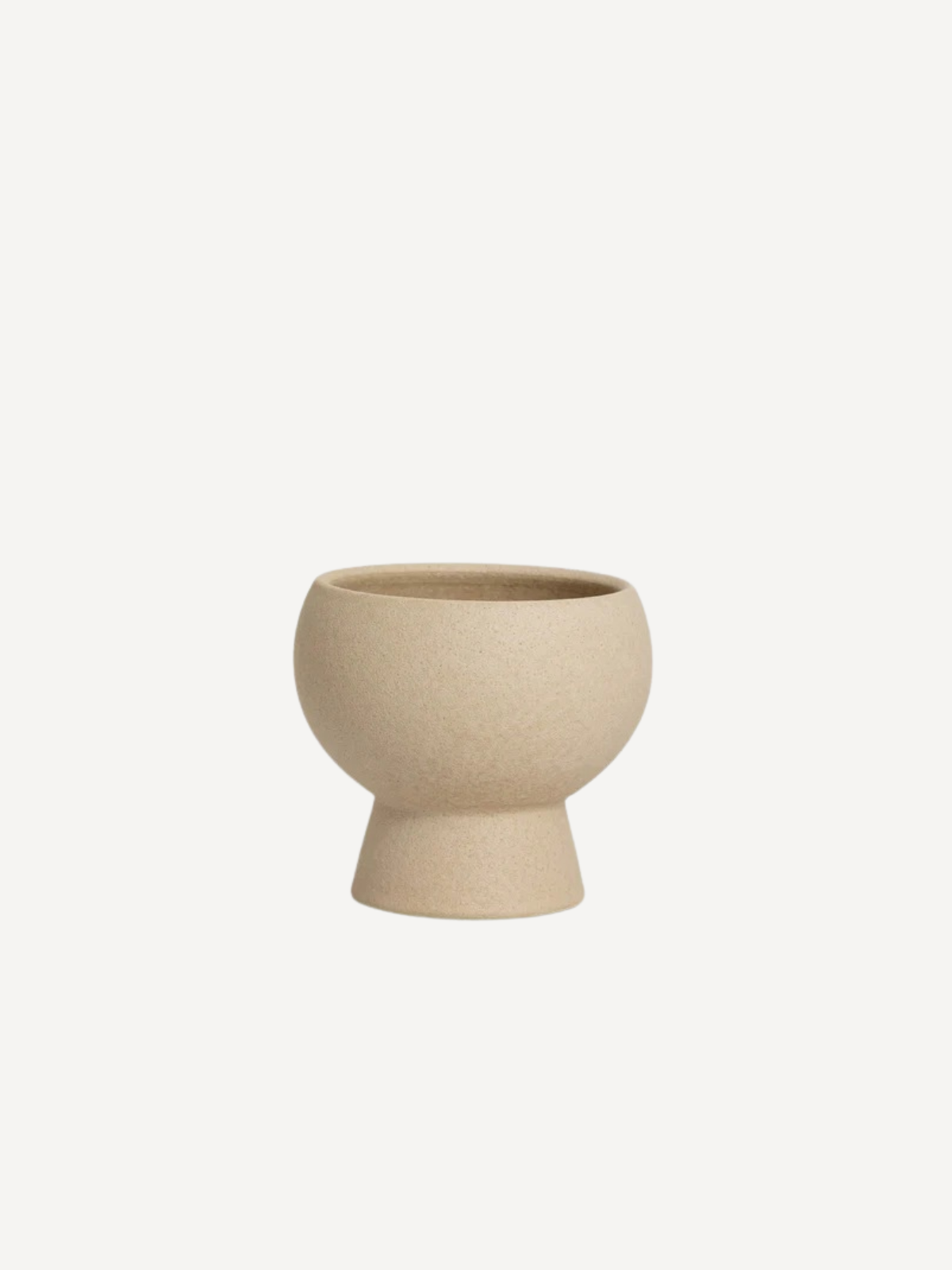 Holden Glazed Vase, cream