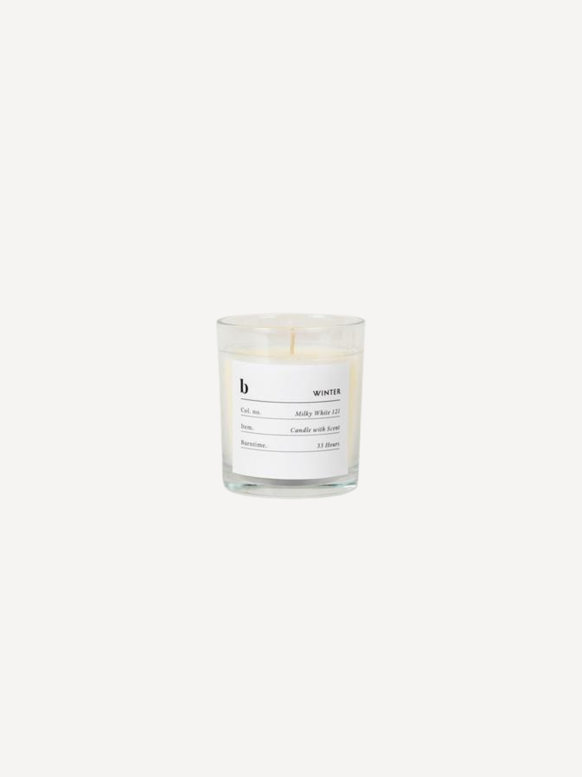 Scent Candle, Winter