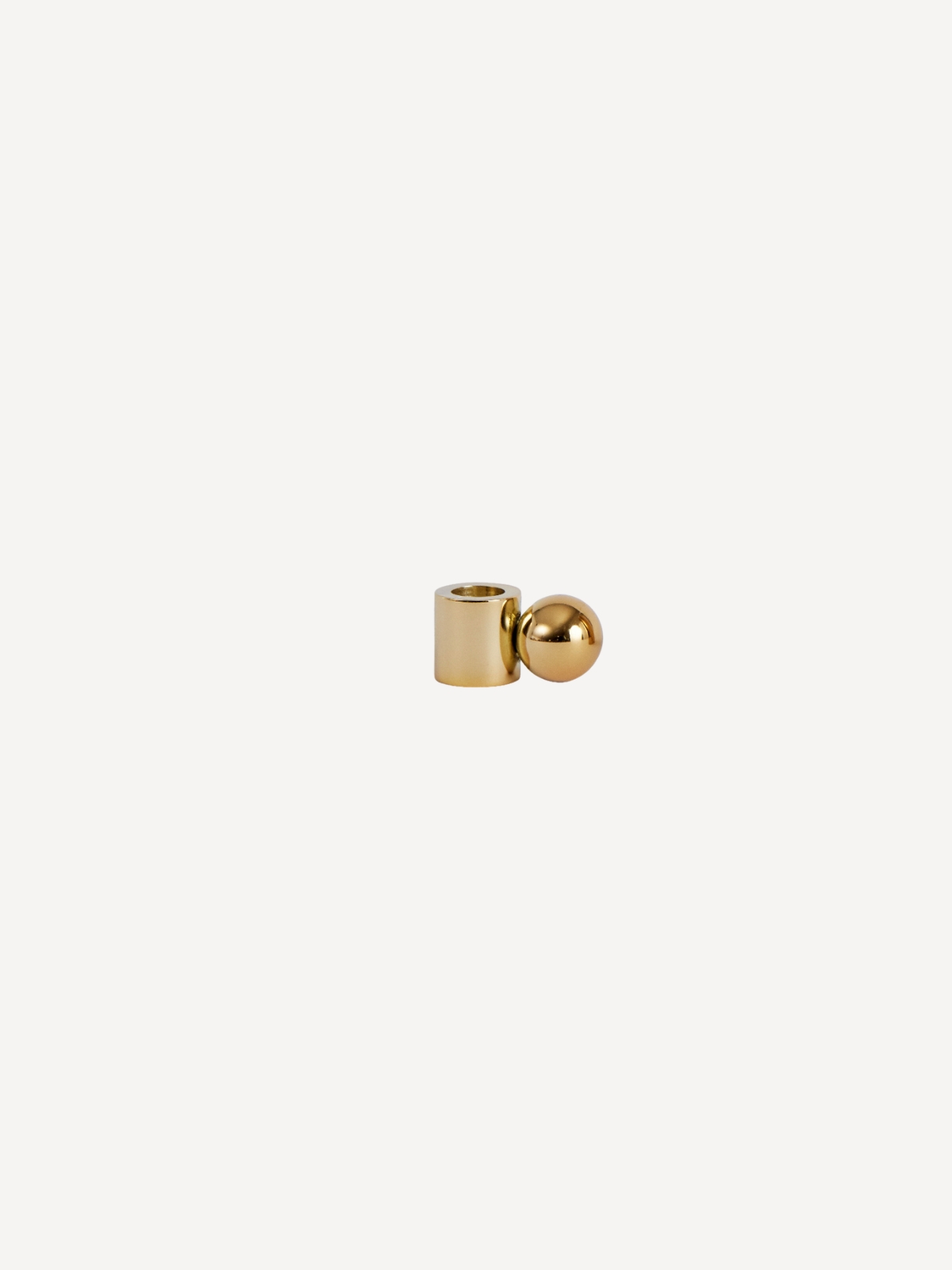 Kerzenhalter Palloa, niedrig, Gold Kerzenhalter Palloa, niedrig, Gold