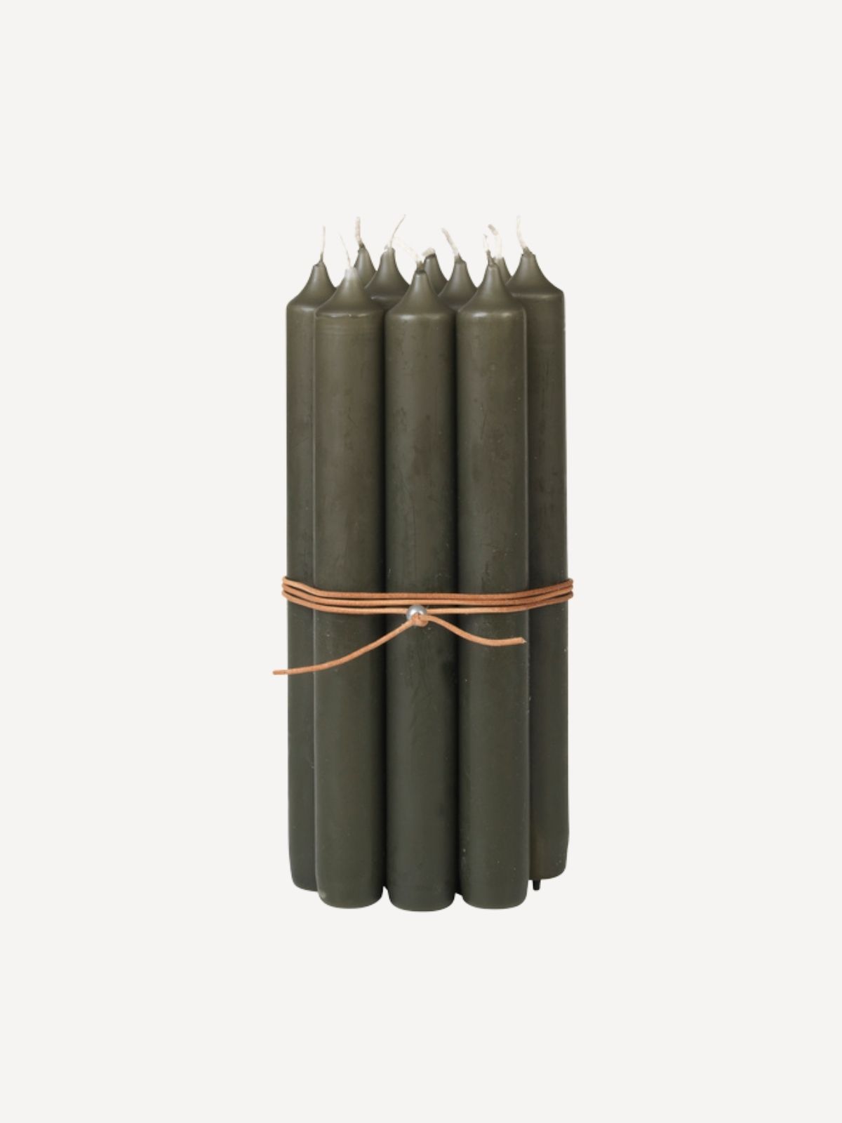 Soft Getauchte Kerze, 10er Pack, Grape Leaf Green Soft Getauchte Kerze, 10er Pack, Grape Leaf Green