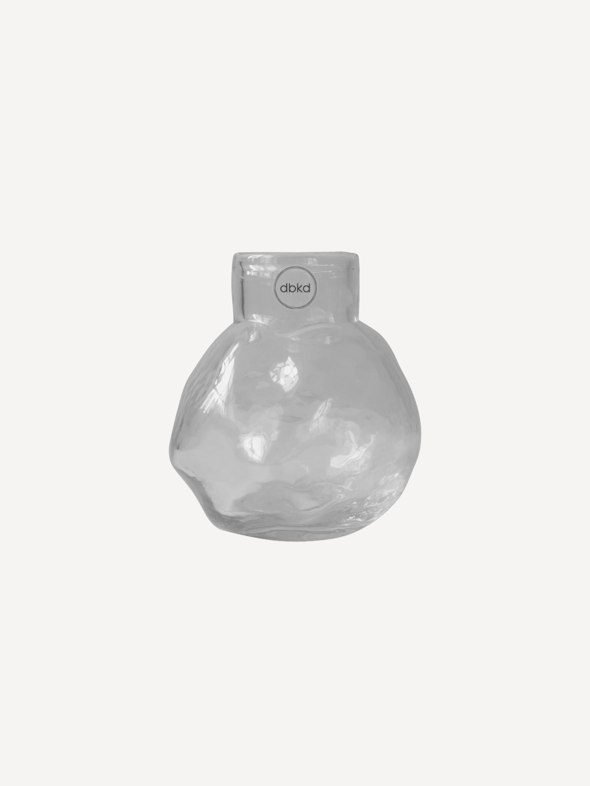 Bunch mini vase, D 12 cm, clear