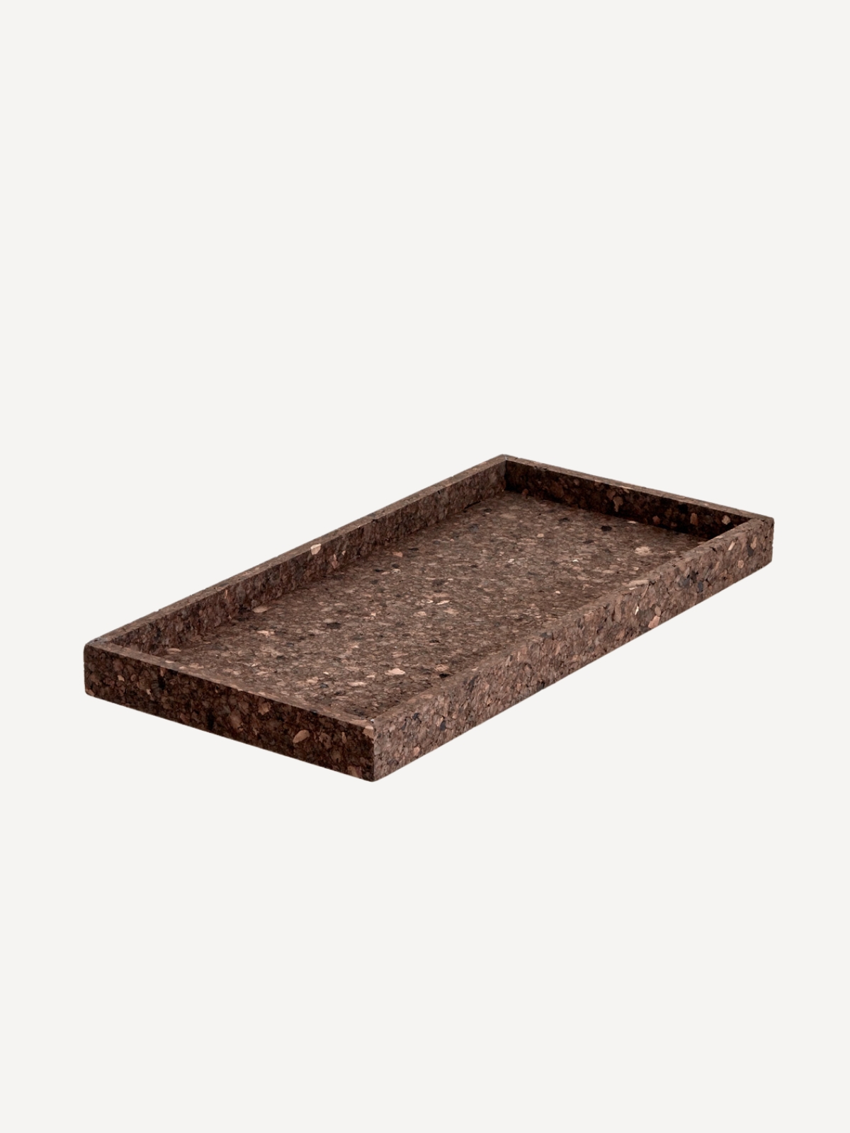 Kork-Tablett, Smoked Brown Kork-Tablett, Smoked Brown