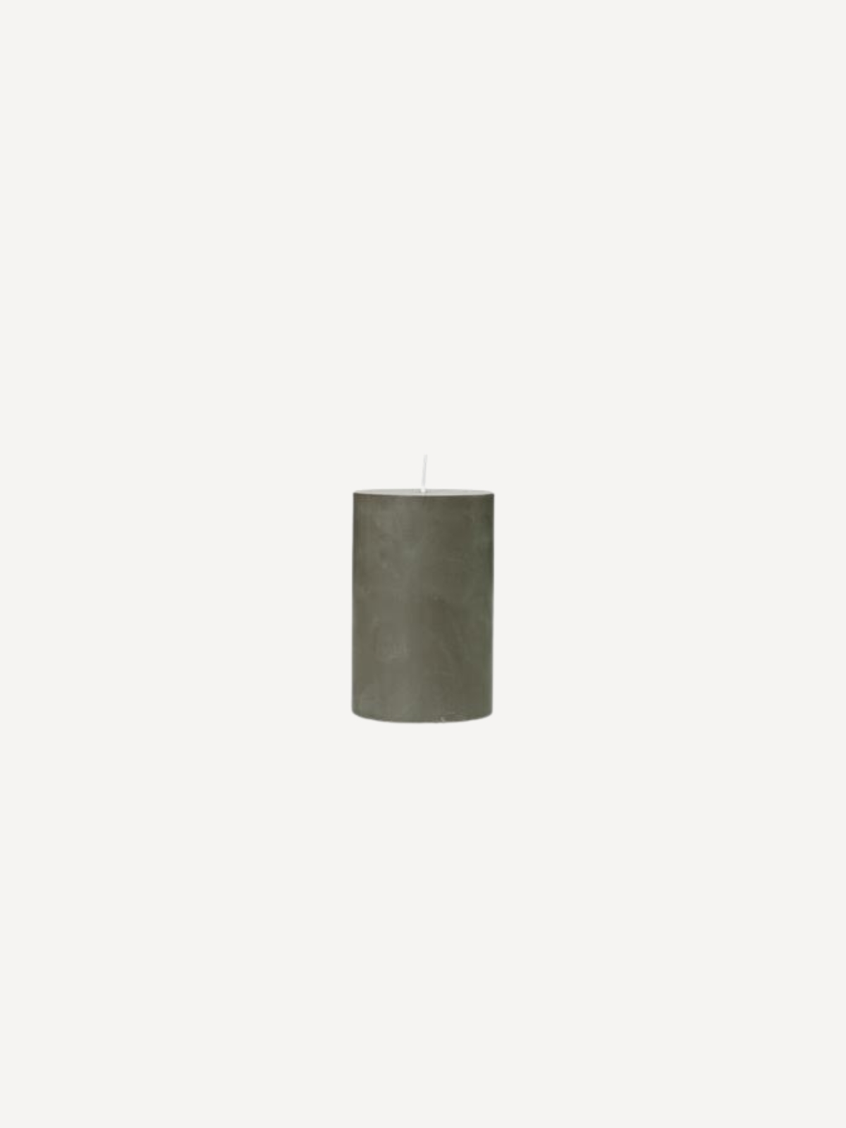 Eco Stumpenkerze,  D6,7 x H10, Grape Leaf Green Eco Stumpenkerze,  D6,7 x H10, Grape Leaf Green