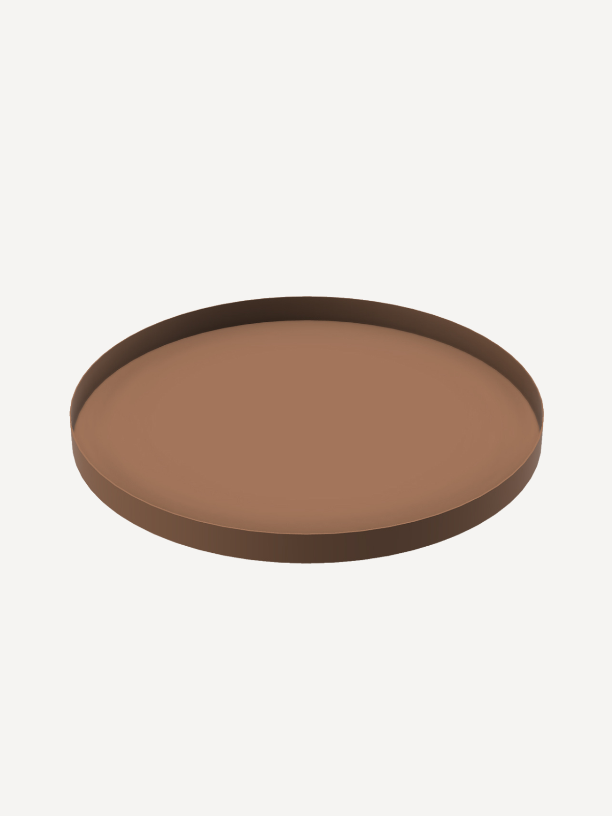 Tablett, rund, 30x2 cm, Coconut Tablett, rund, 30x2 cm, Coconut