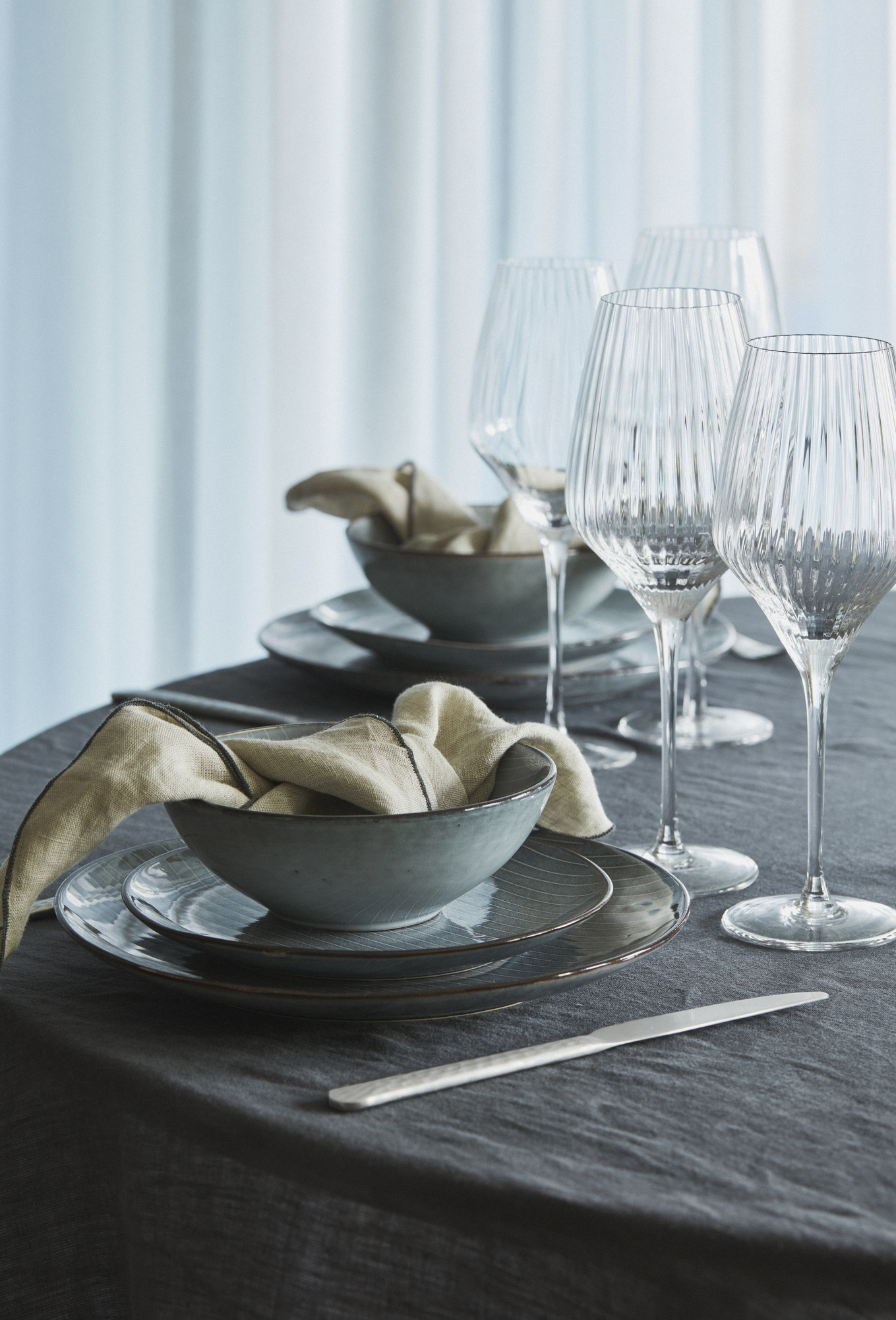 Nordic Sea Dinner set for two (6 pieces)