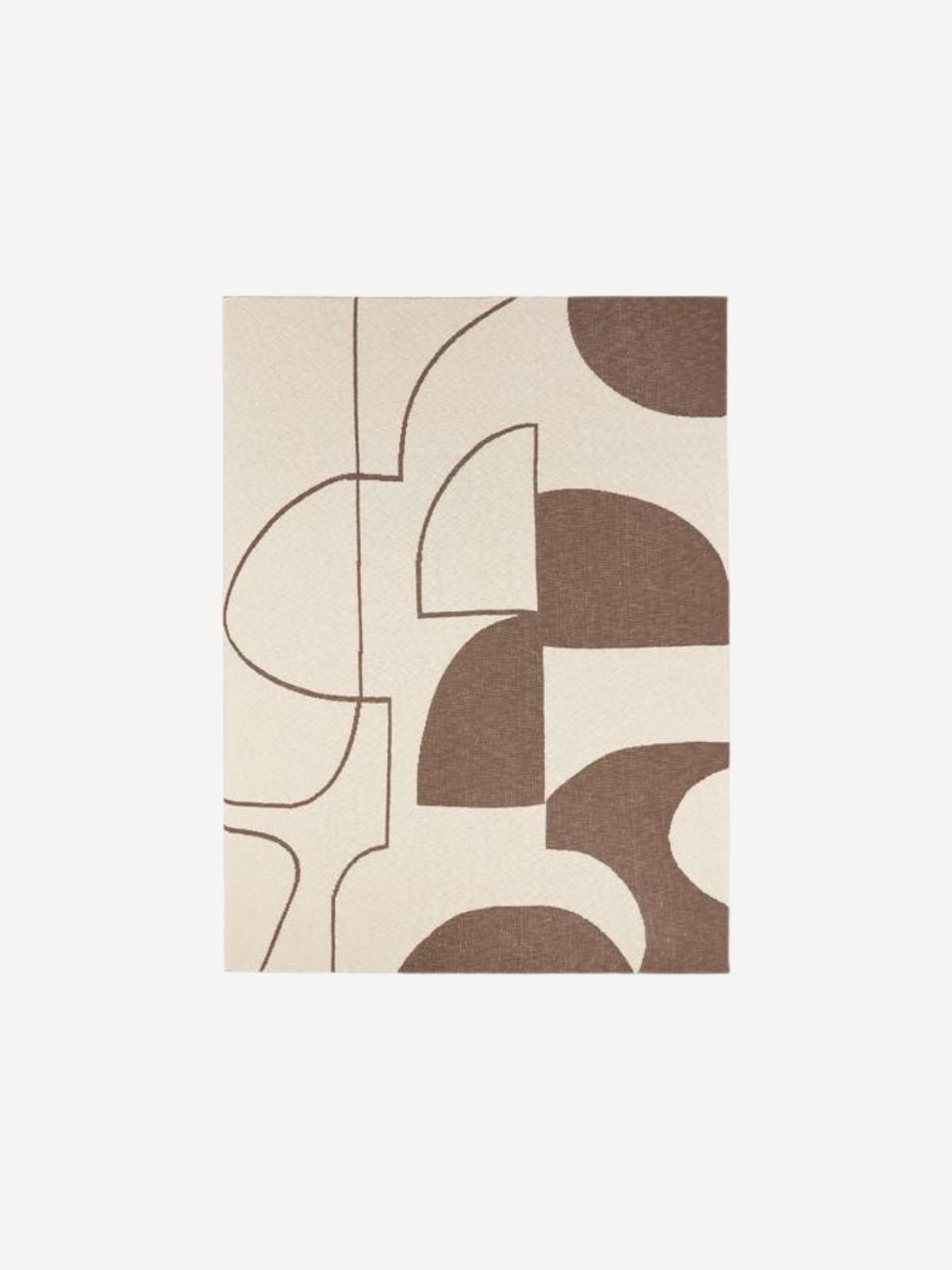 Decke Maren, Braun/Off White Decke Maren, Braun/Off White