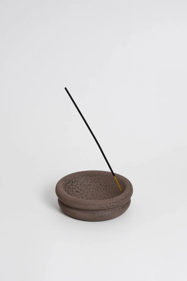 Lyot Incense Holder, brown
