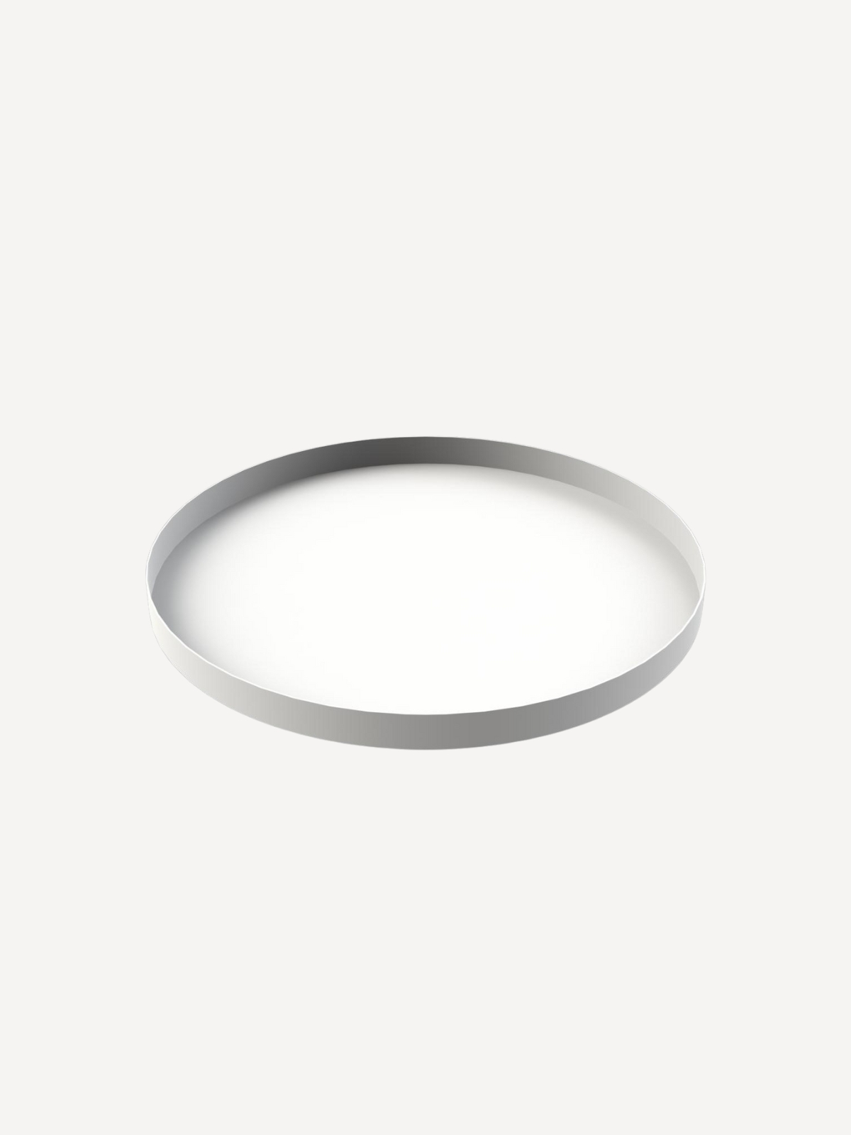 Tablett, rund, 30x2 cm, Weiß Tablett, rund, 30x2 cm, Weiß