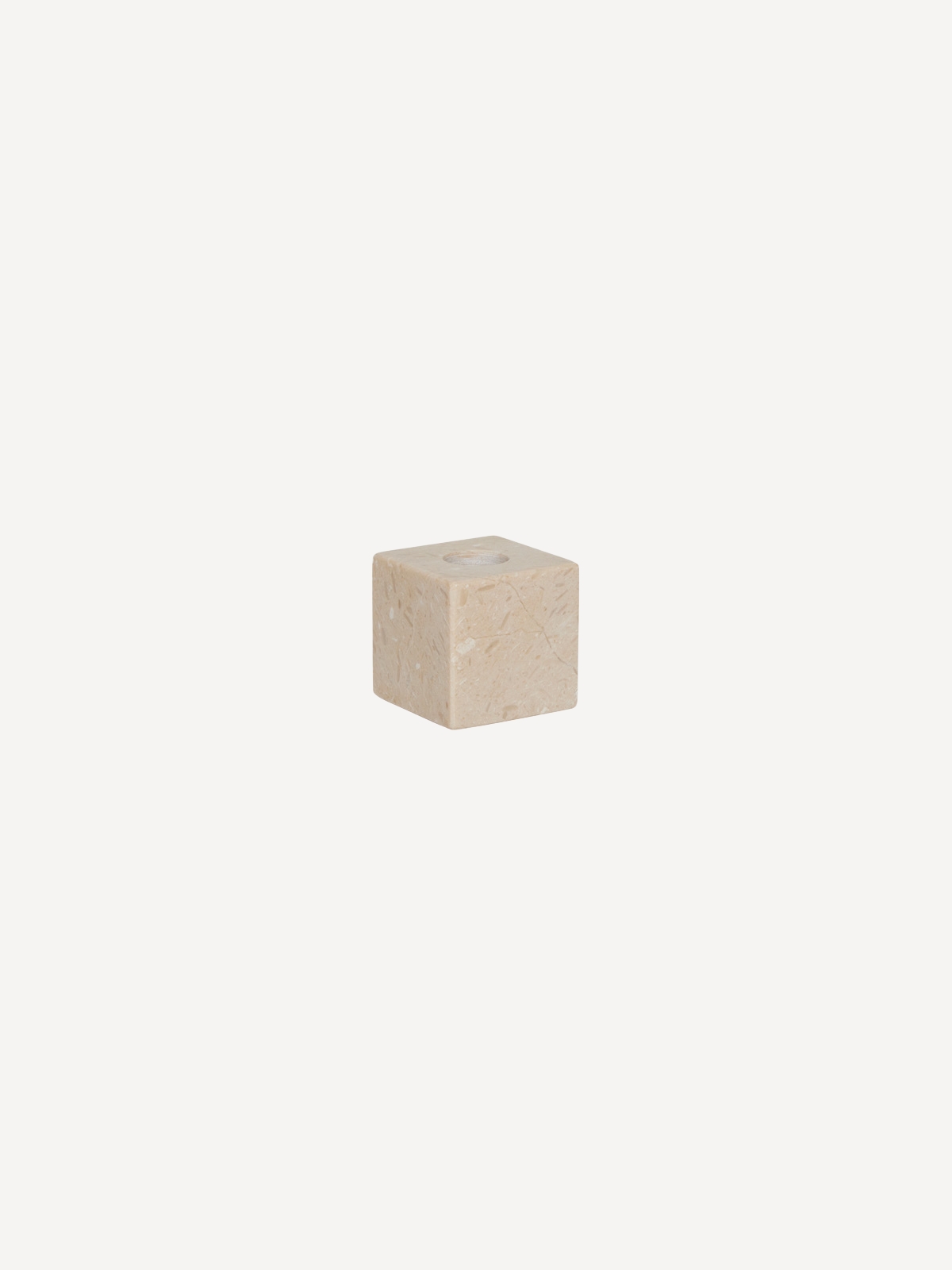 Marmor-Kerzenhalter Savi, square, klein Marmor-Kerzenhalter Savi, square, klein