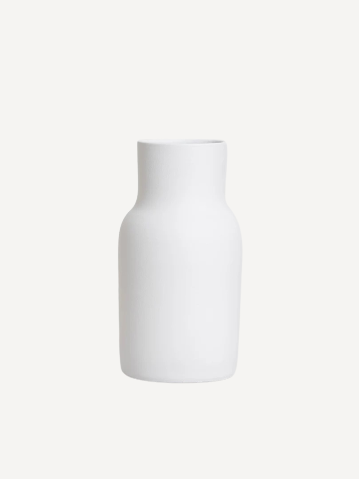 Vase Blanc 01, Weiß