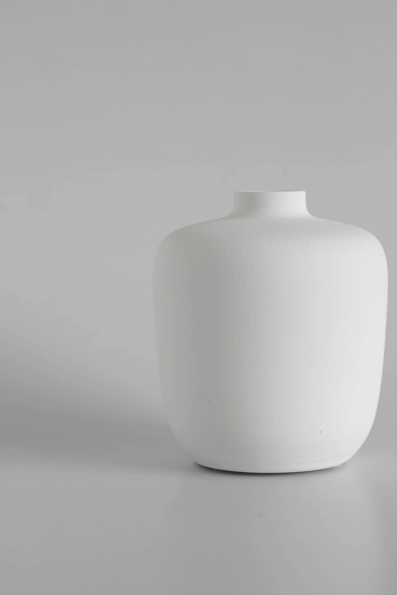Vase Blanc 05, white