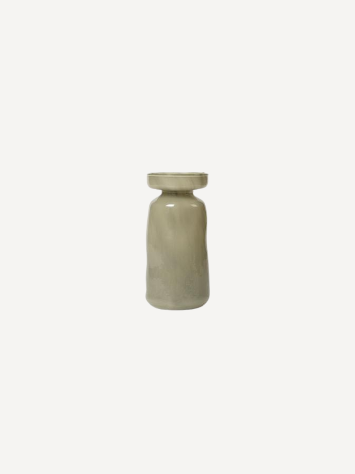 Solai Vase, taupe warm grey