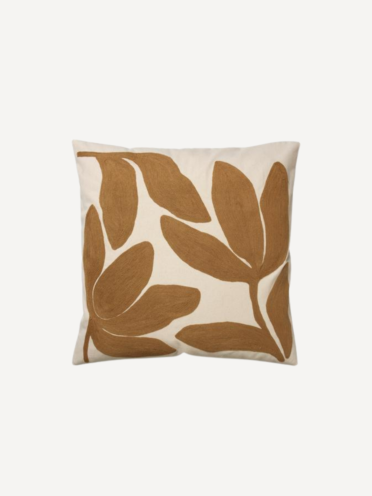Kissenbezug Herbert, 50x50cm, Golden Brown / Natural Kissenbezug Herbert, 50x50cm, Golden Brown / Natural