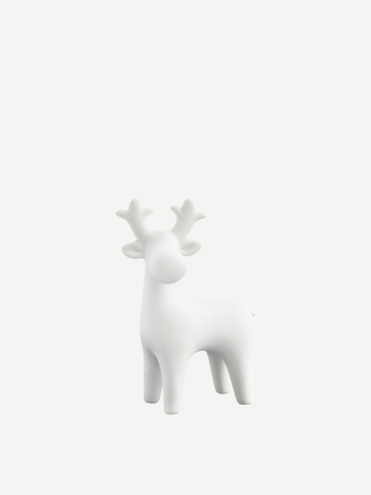 Sten reindeer made of ceramic, standing