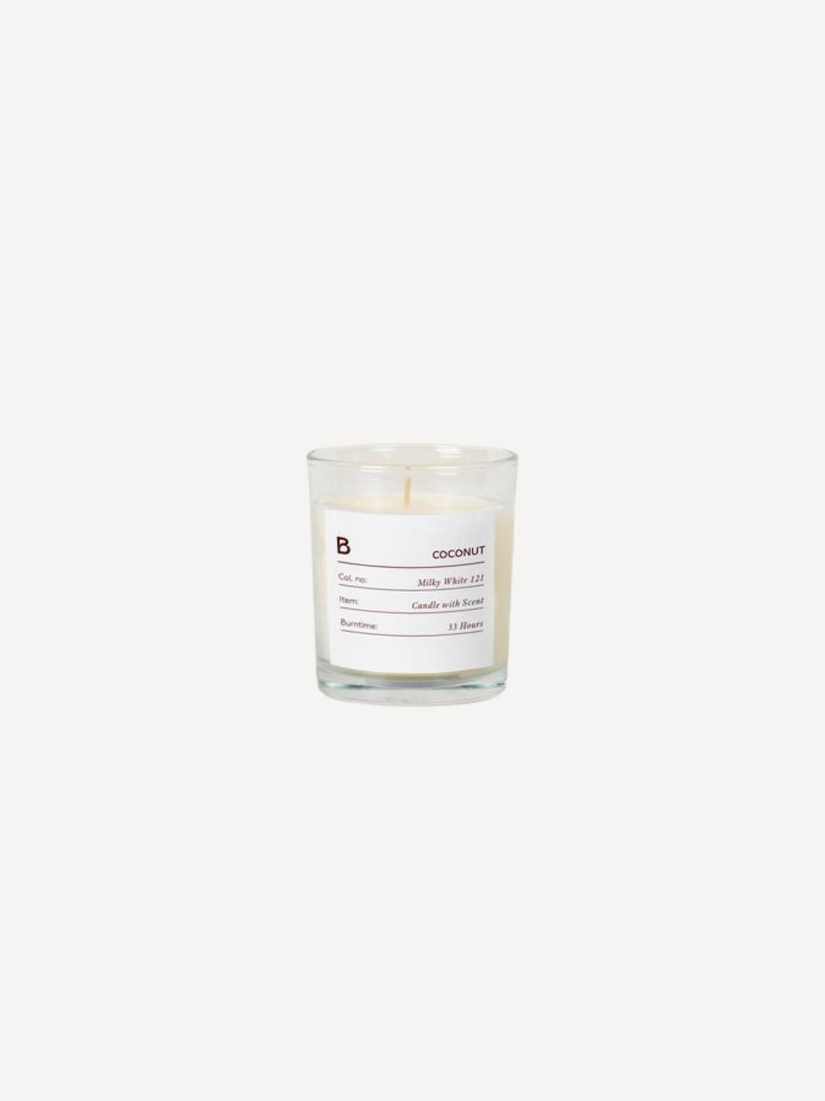 Sense Duftkerze, Coconut Sense Duftkerze, Coconut